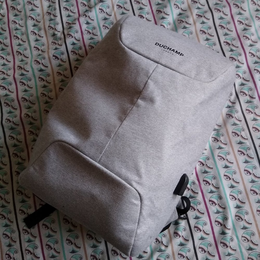 DUCHAMP Anti-Theft Laptop Backpack (gray)